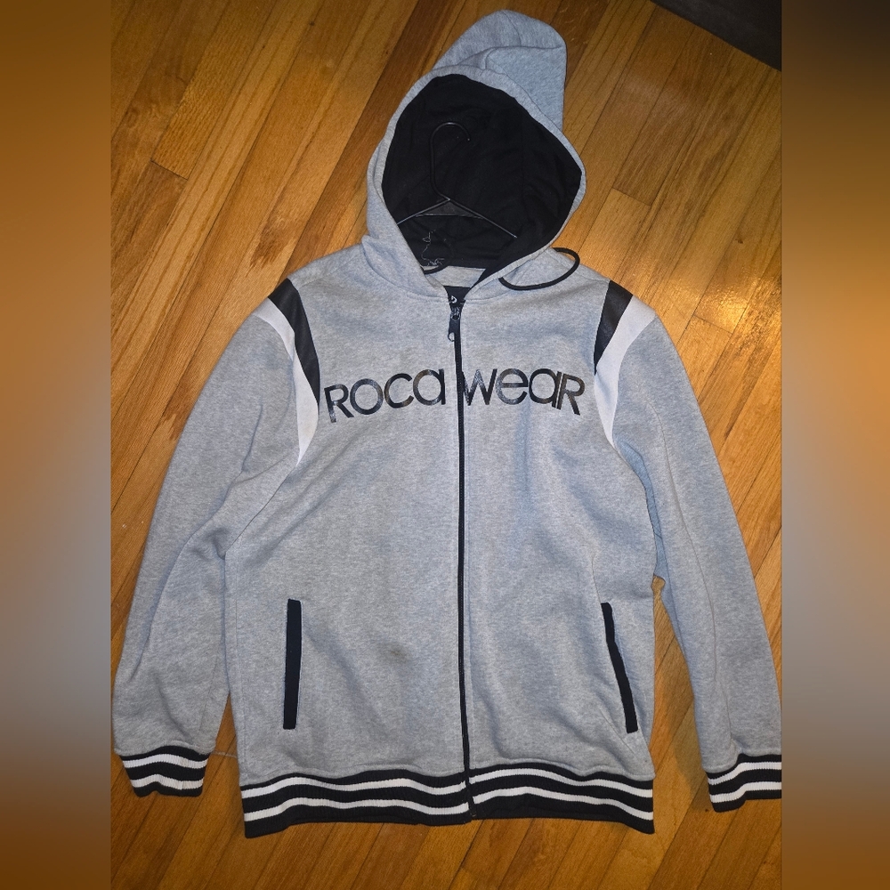 Rocawear Gray Men's Hoodie Sweater